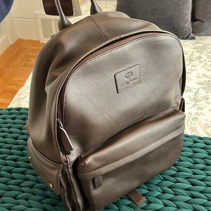 NEW Leather Backpack from Irish Brand Paul Costelloe - genuine leather!